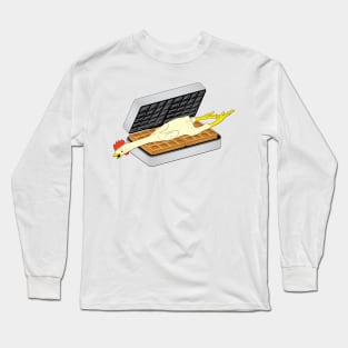 Rubber Chicken & Waffles Long Sleeve T-Shirt